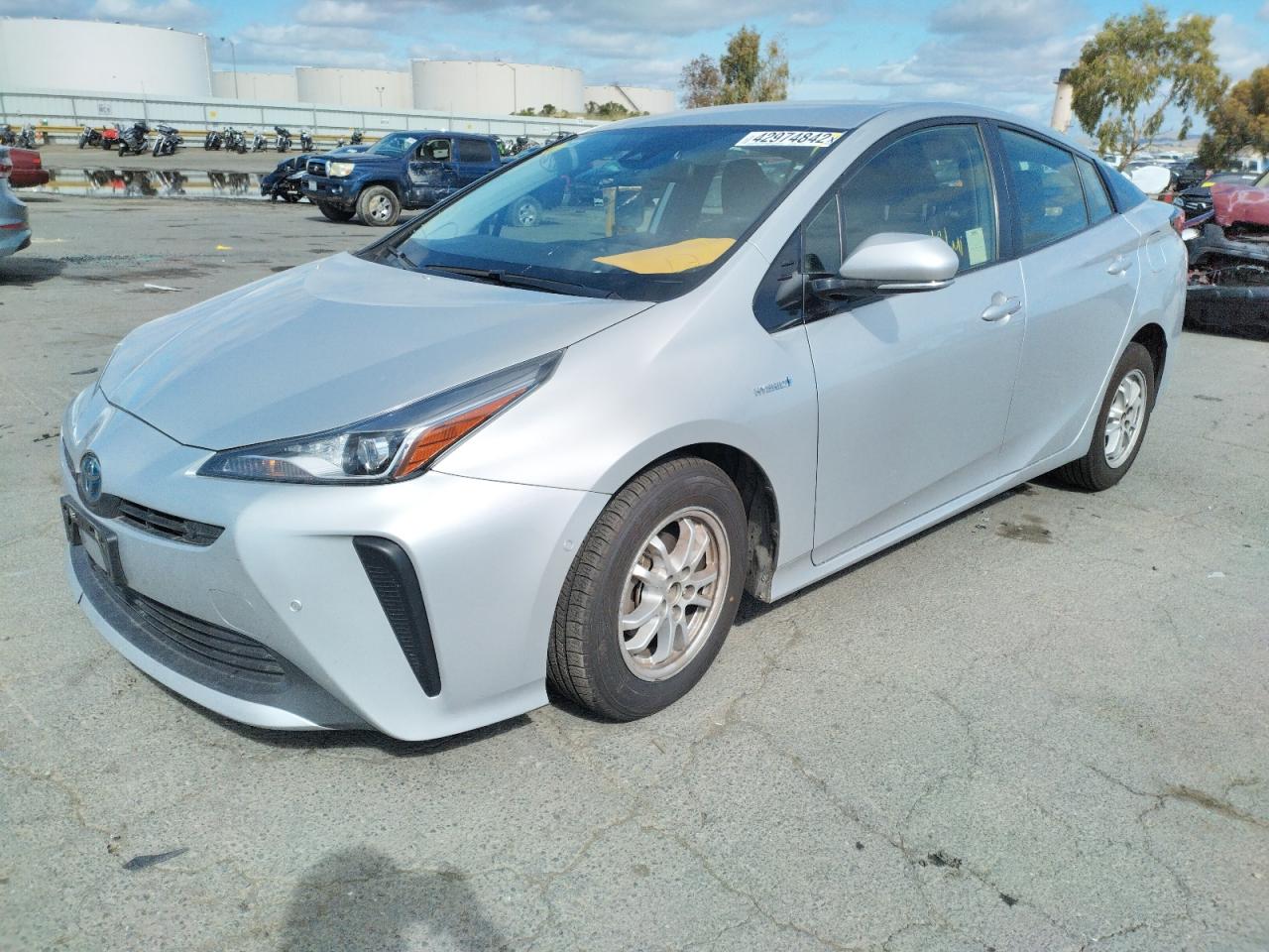 Photo 2 from auction – 2019 TOYOTA PRIUS with VIN JTDKARFU2K3101417