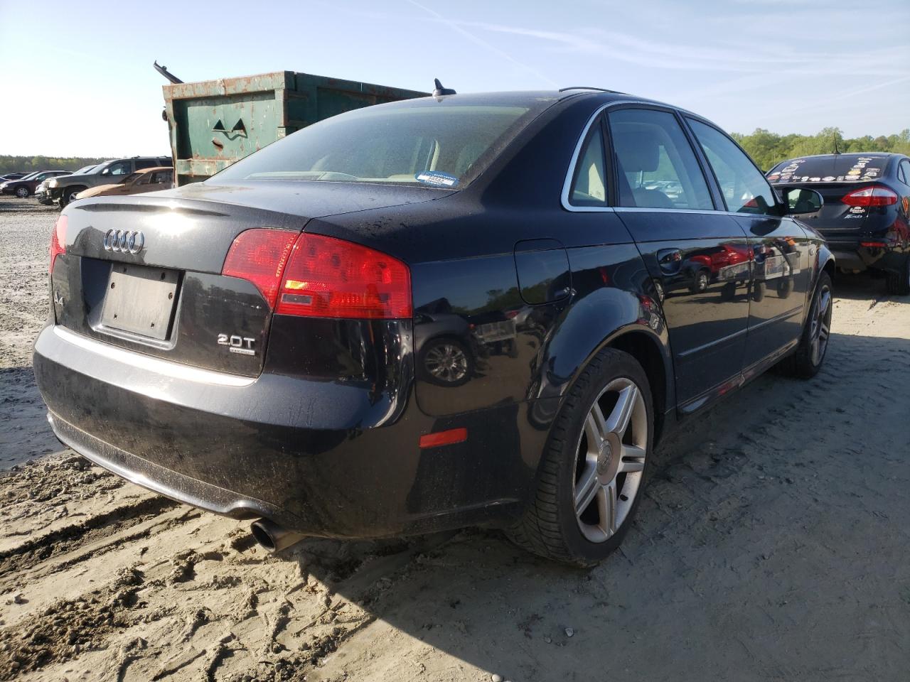 Photo 4 from auction – 2008 AUDI A4 2.0T QU with VIN WAUDF78E18A115069