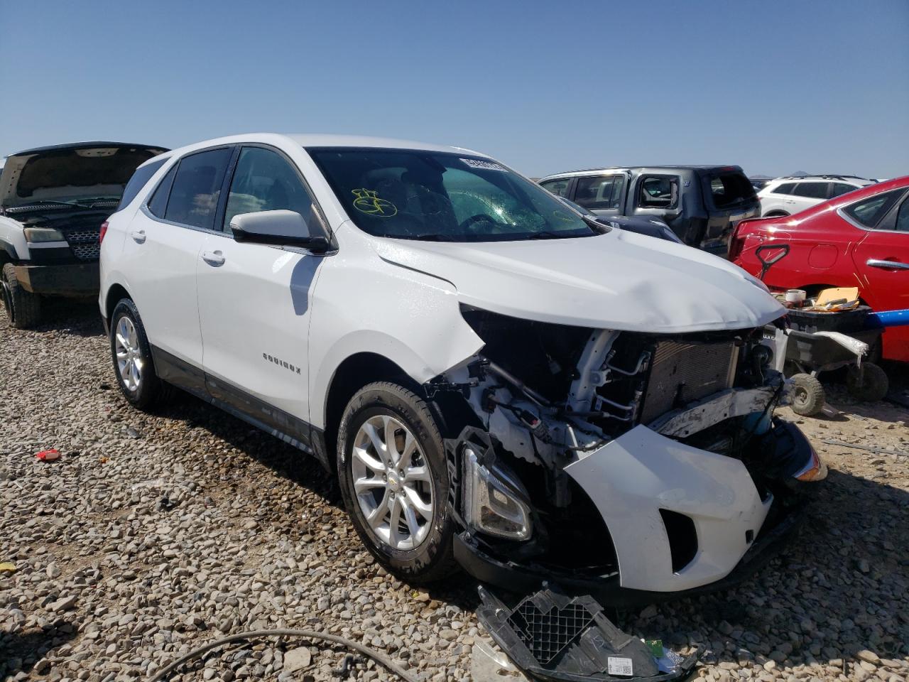 CHEVROLET EQUINOX LT 2018 with VIN 2GNAXSEV2J6271285 - Photo from auction