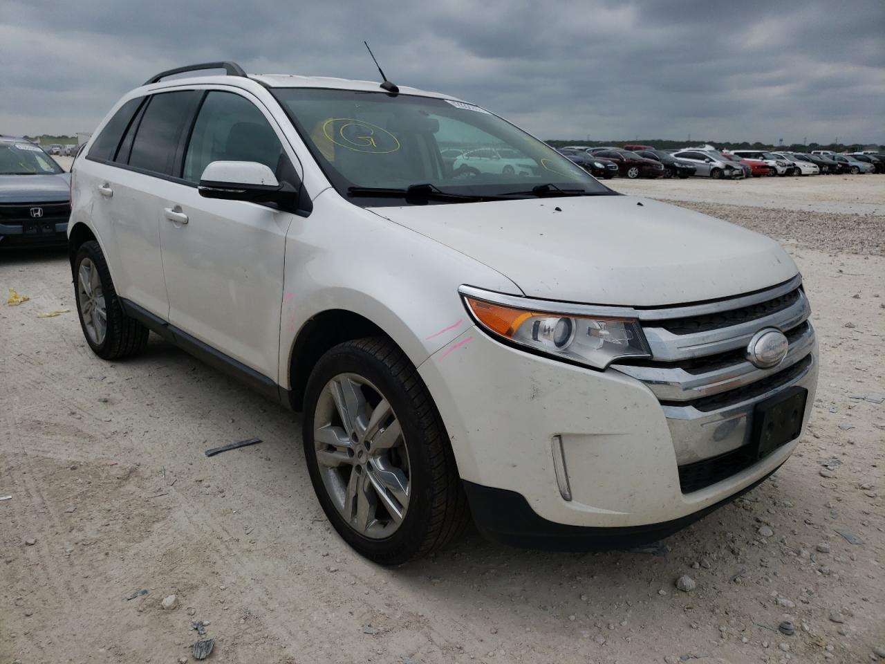 FORD EDGE SEL 2013 with VIN 2FMDK3JCXDBE33198 - Photo from auction