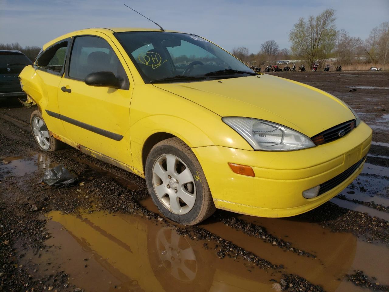 FORD FOCUS ZX3 2002 with VIN 3FAFP31312R189170 - Photo from auction