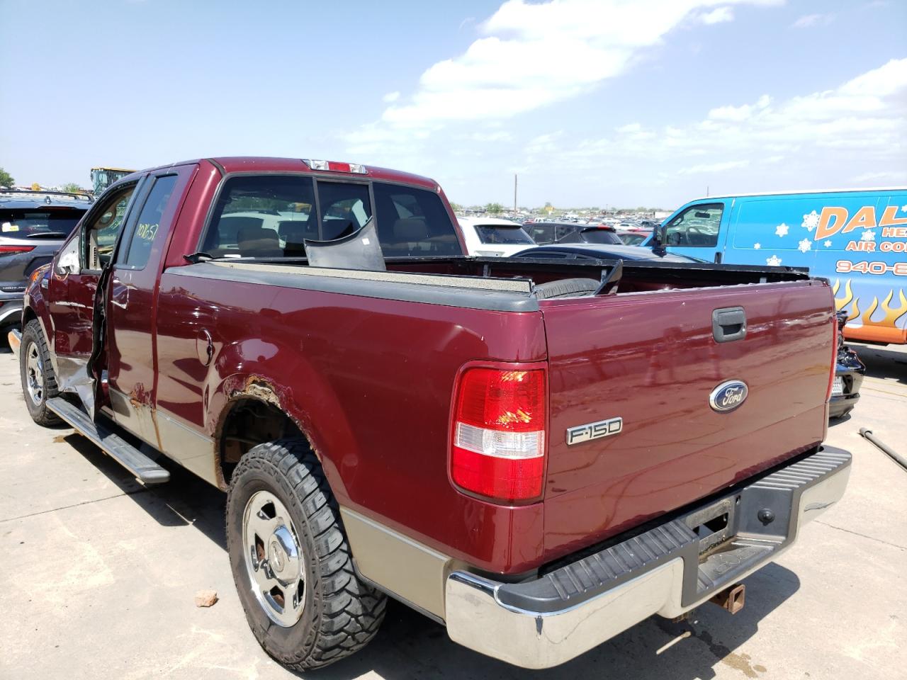 Photo 3 from auction – 2005 FORD F150 with VIN 1FTRX12W05NA19085