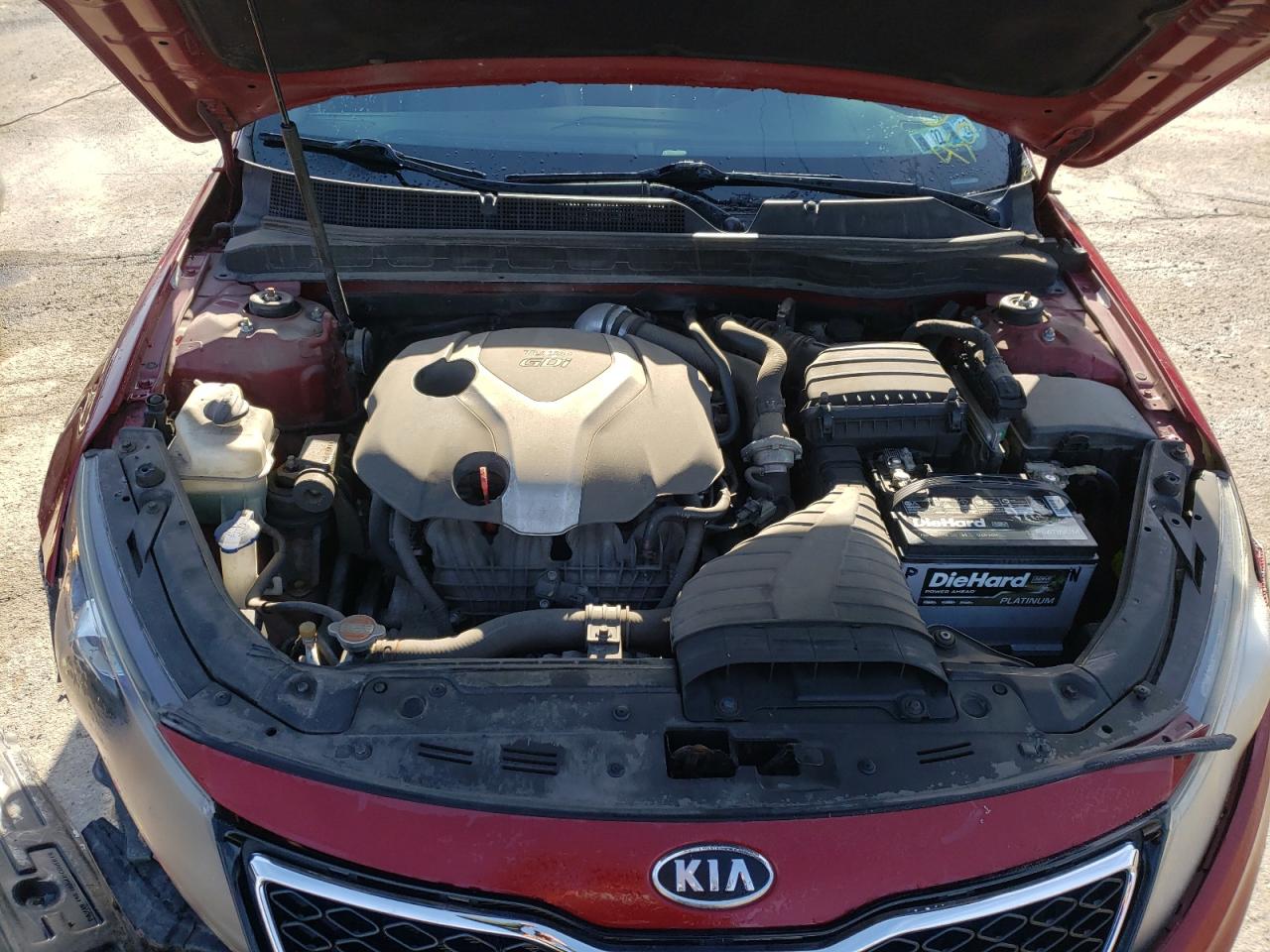 Photo 7 from auction – 2012 KIA OPTIMA SX with VIN 5XXGR4A63CG060078