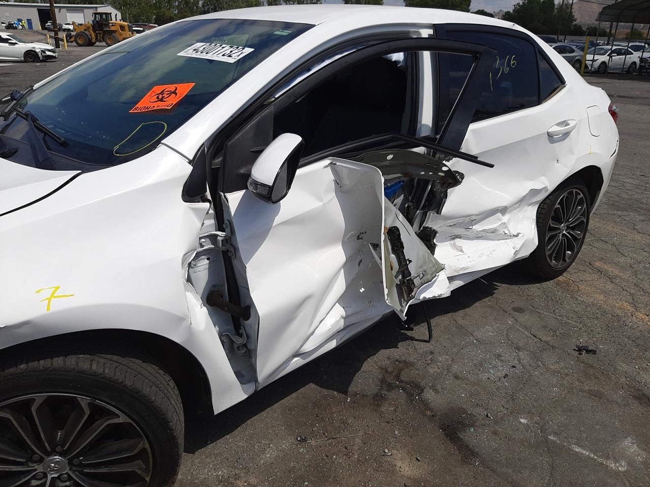 Photo 9 from auction – 2014 TOYOTA COROLLA L with VIN 2T1BURHE3EC168746