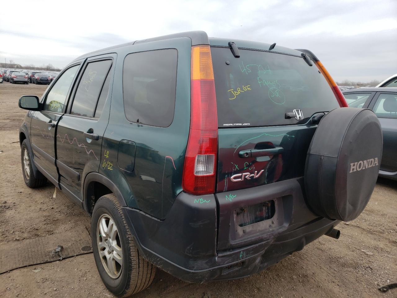 Photo 3 from auction – 2004 HONDA CR-V EX with VIN JHLRD78854C030925