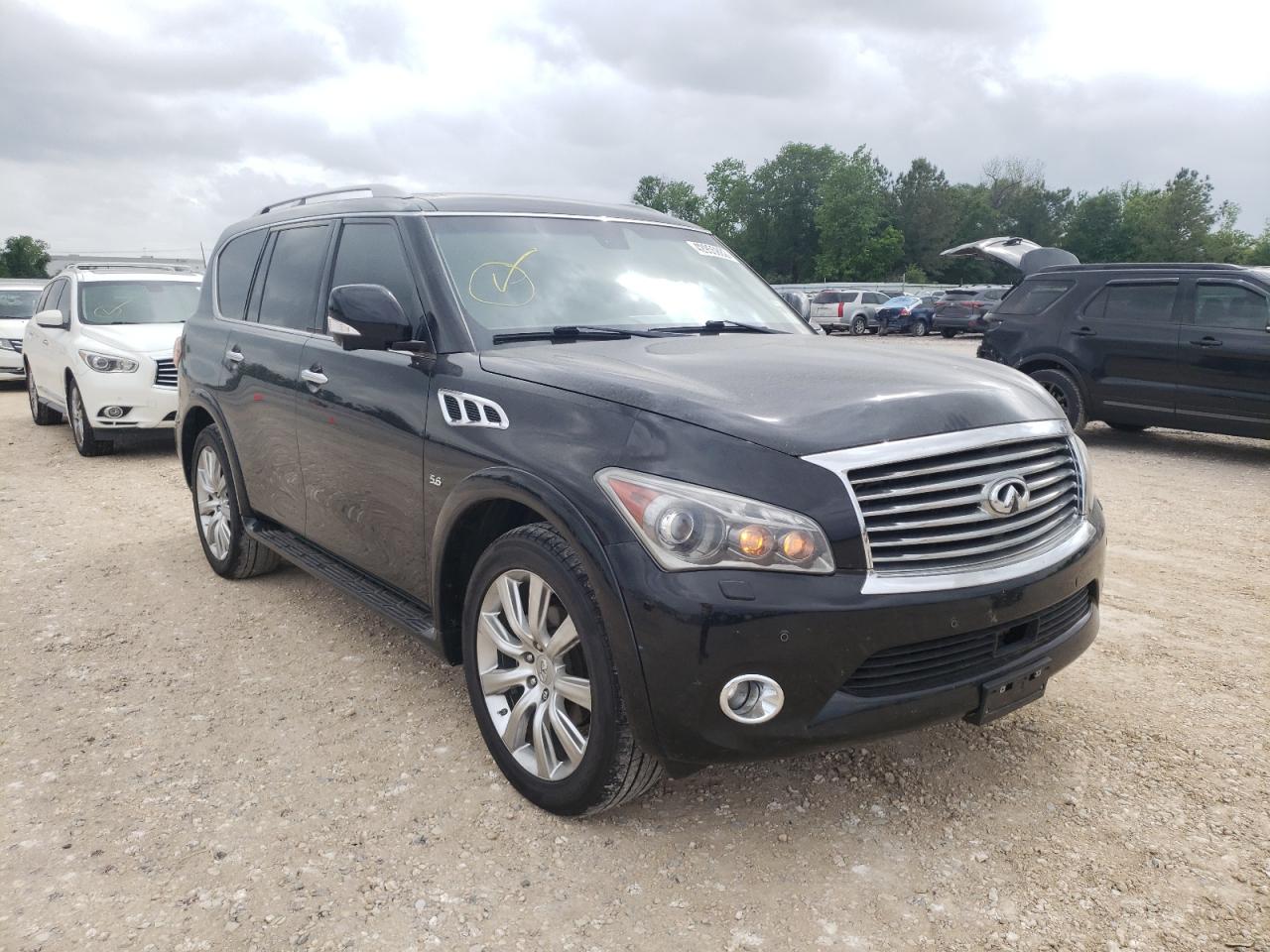 INFINITI QX80 2014 with VIN JN8AZ2NF9E9555894 - Photo from auction