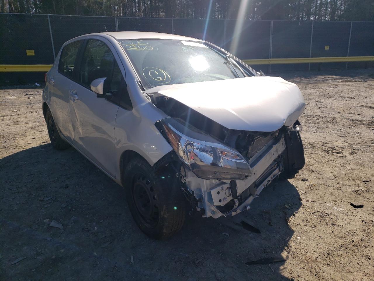 TOYOTA YARIS 2015 with VIN VNKKTUD33FA051210 - Photo from auction