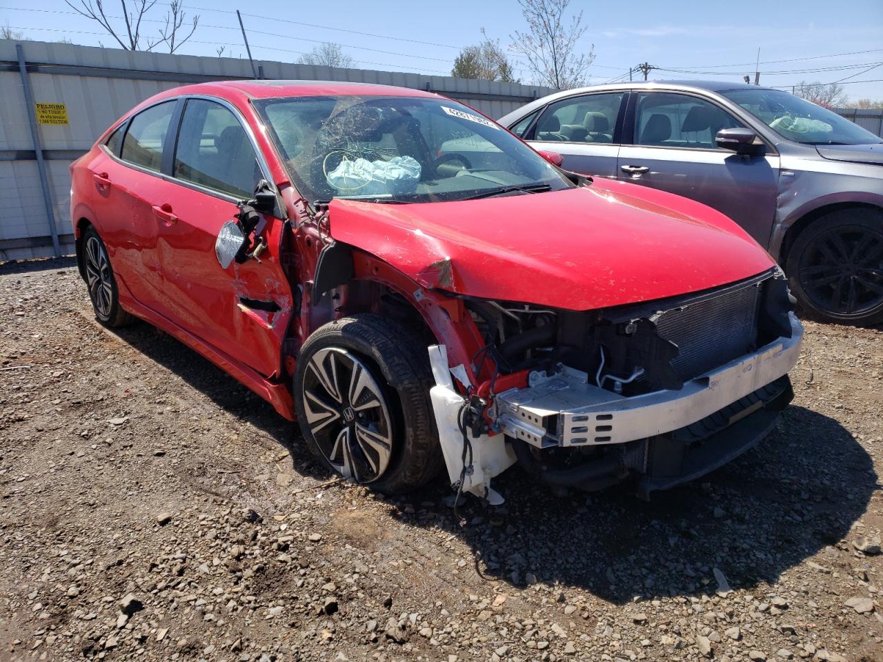 Photo 14 from auction – 2018 HONDA CIVIC EX with VIN JHMFC1F37JX023677