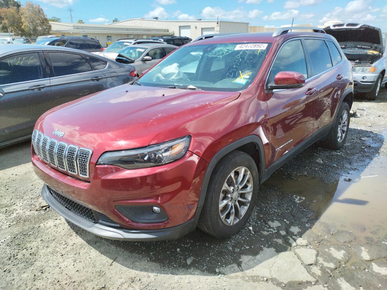 Photo 2 from auction – 2020 JEEP CHEROKEE L with VIN 1C4PJLLB7LD652444