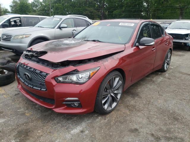 Photo 2 from auction – 2014 INFINITI Q50 BASE with VIN JN1BV7AP1EM680041