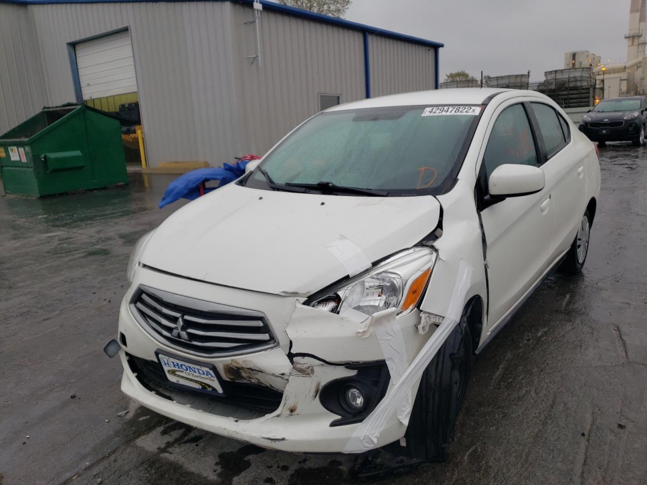 Photo 2 from auction – 2019 MITSUBISHI MIRAGE G4 with VIN ML32F3FJ6KHF01414