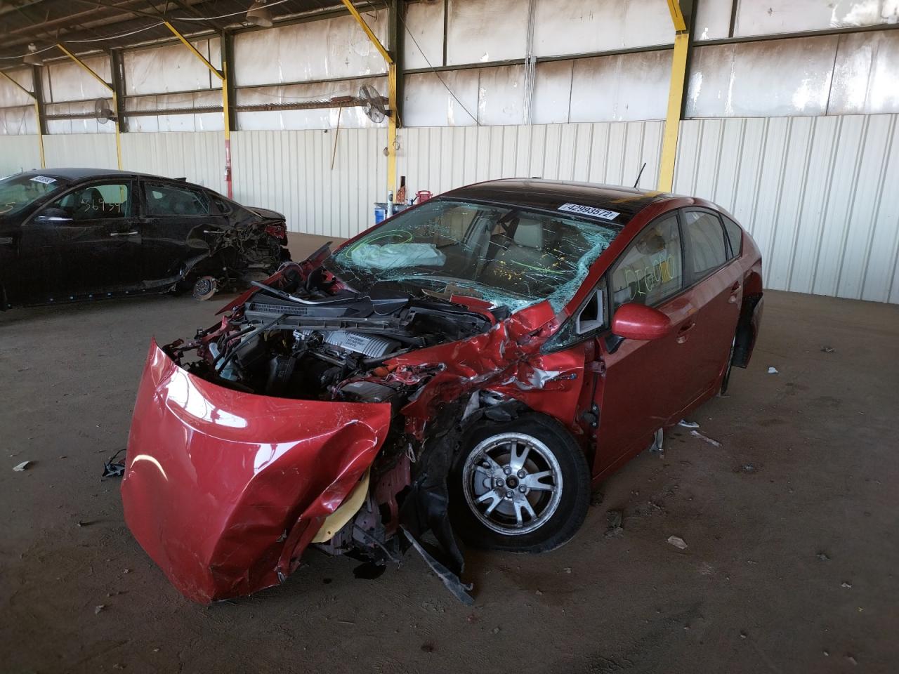 Photo 2 from auction – 2010 TOYOTA PRIUS with VIN JTDKN3DU8A0042474