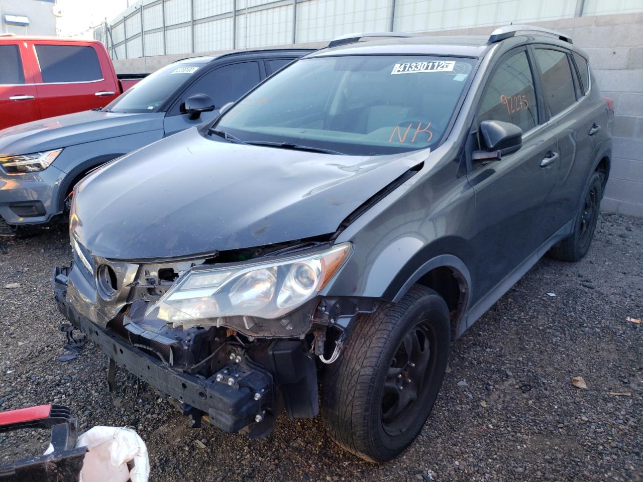 Photo 2 from auction – 2015 TOYOTA RAV4 LE with VIN 2T3ZFREV9FW225732