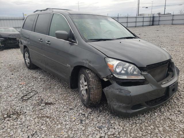 HONDA ODYSSEY EX 2007 with VIN 5FNRL38737B401619 - Photo from auction