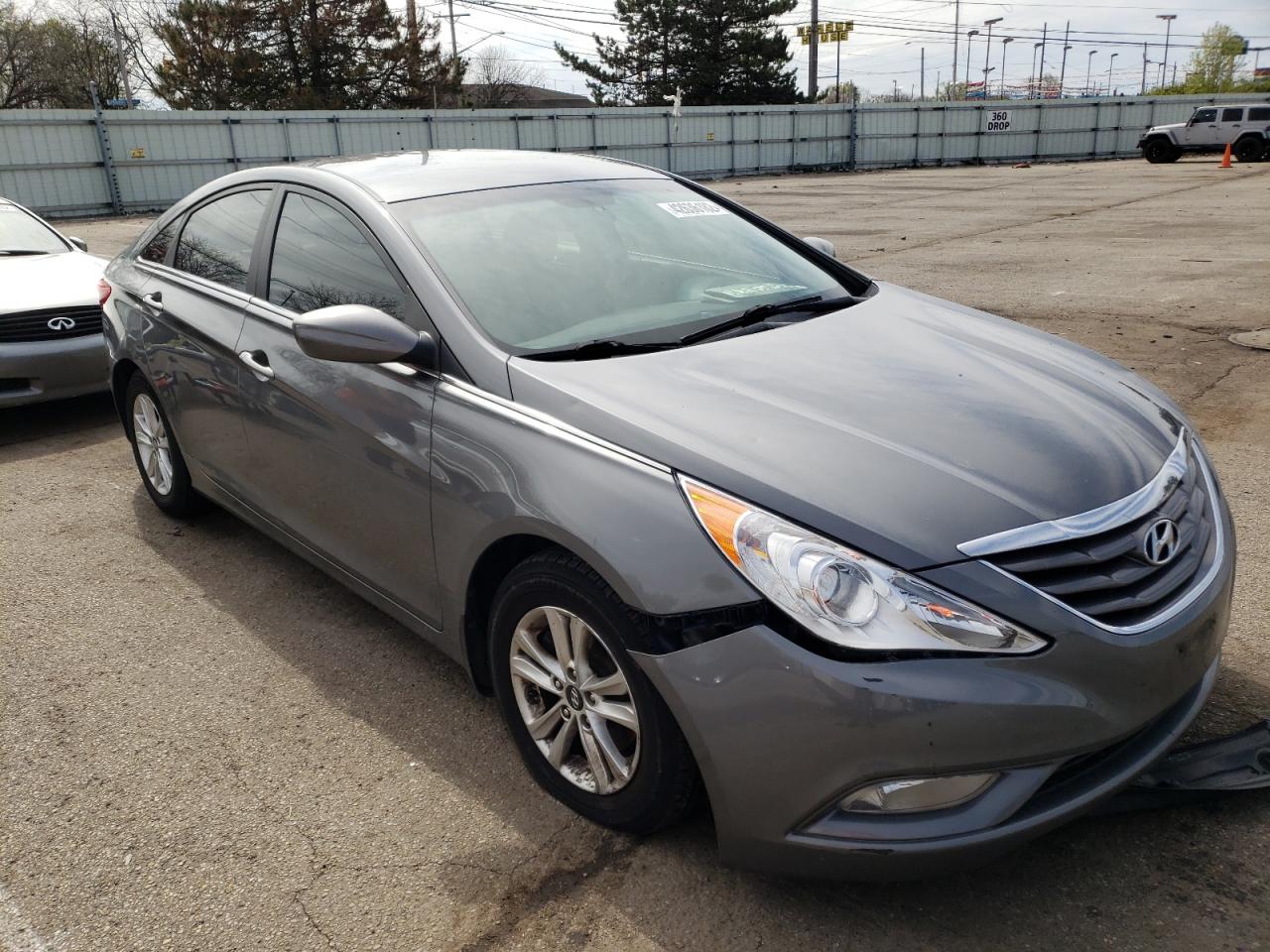 HYUNDAI SONATA GLS 2013 with VIN 5NPEB4AC2DH729738 - Photo from auction