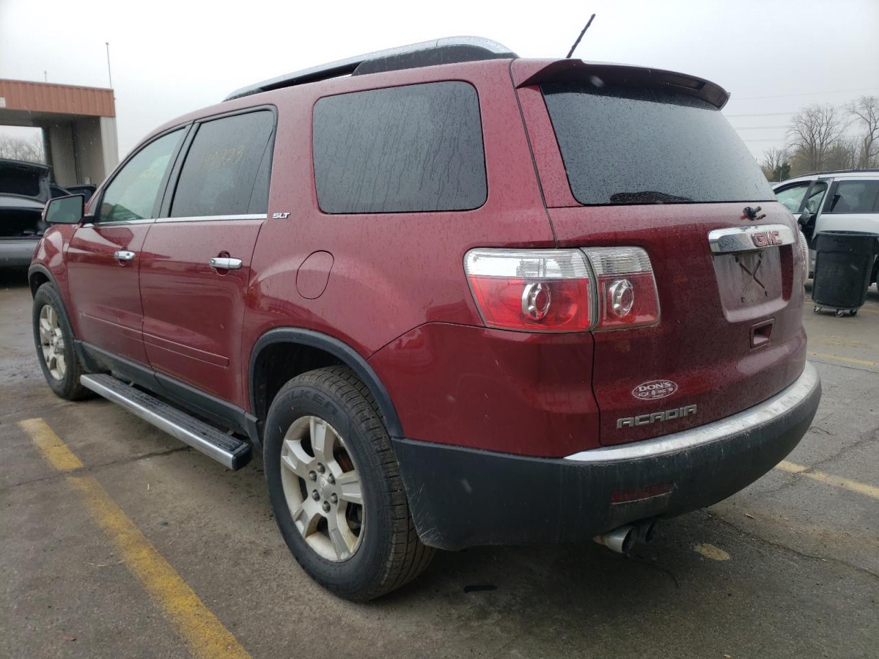 Photo 3 from auction – 2009 GMC ACADIA SLT with VIN 1GKER23D49J131921
