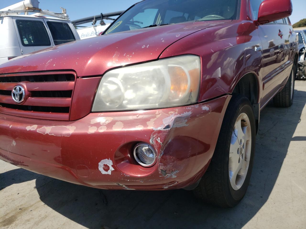 Photo 9 from auction – 2005 TOYOTA HIGHLANDER with VIN JTEEP21A950083127