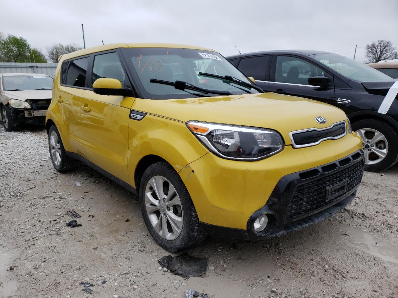 KIA SOUL + 2016 с VIN KNDJP3A53G7255996 - Фото с аукциона