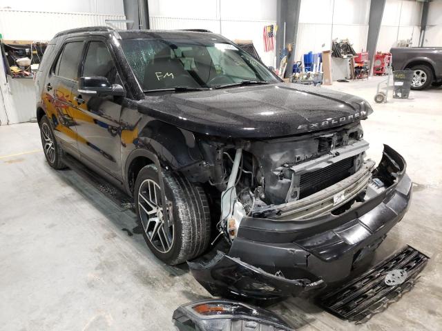 FORD EXPLORER S 2017 with VIN 1FM5K8GT7HGB39751 - Photo from auction