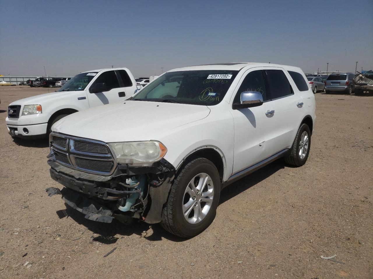 Photo 2 from auction – 2013 DODGE DURANGO SX with VIN 1C4RDHAGXDC689085