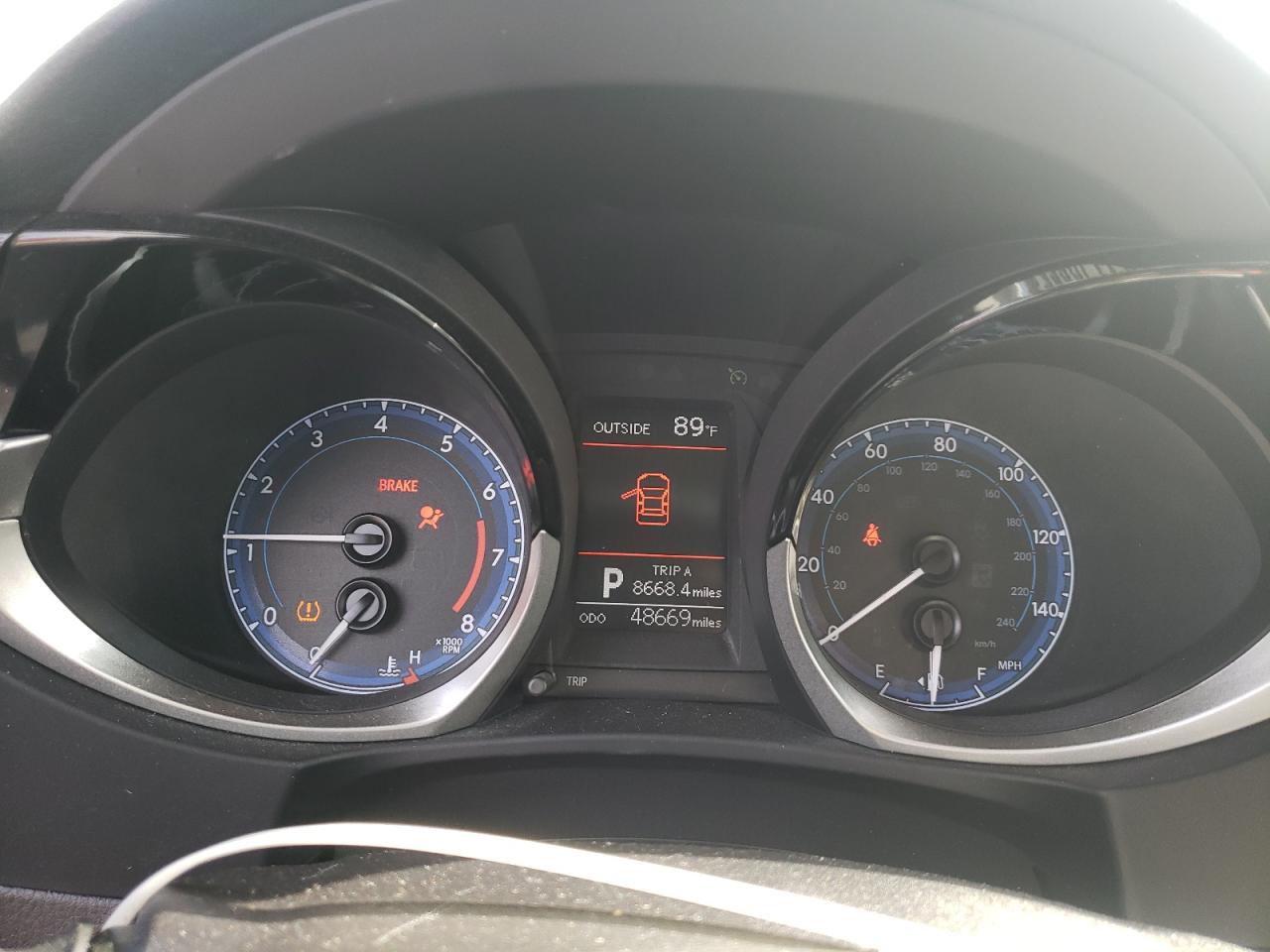 Photo 8 from auction – 2016 TOYOTA COROLLA L with VIN 5YFBURHE9GP484350