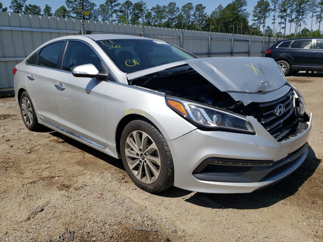 HYUNDAI SONATA SPO 2016 with VIN 5NPE34AF9GH314508 - Photo from auction