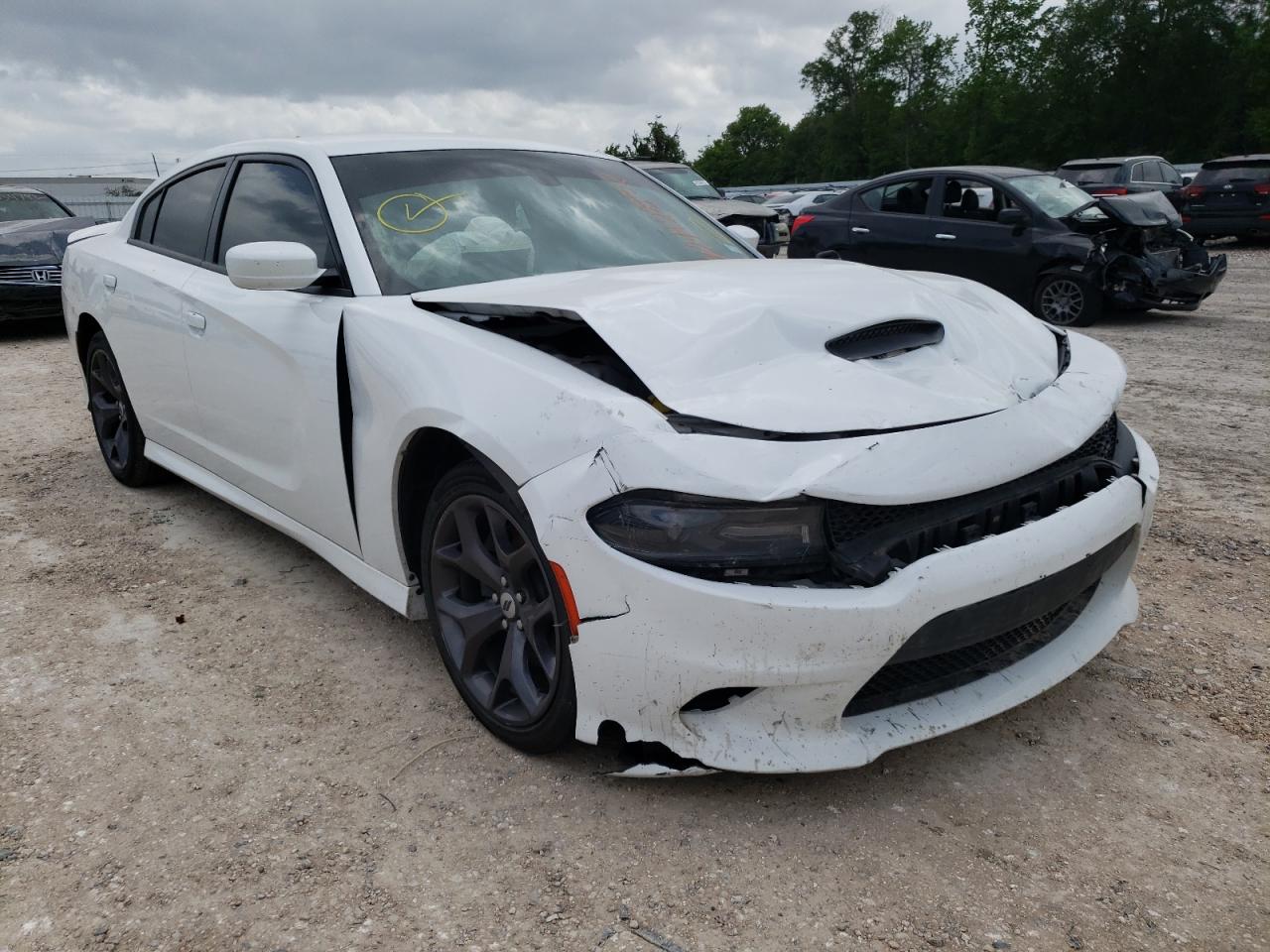 DODGE CHARGER GT 2019 with VIN 2C3CDXHG6KH598335 - Photo from auction