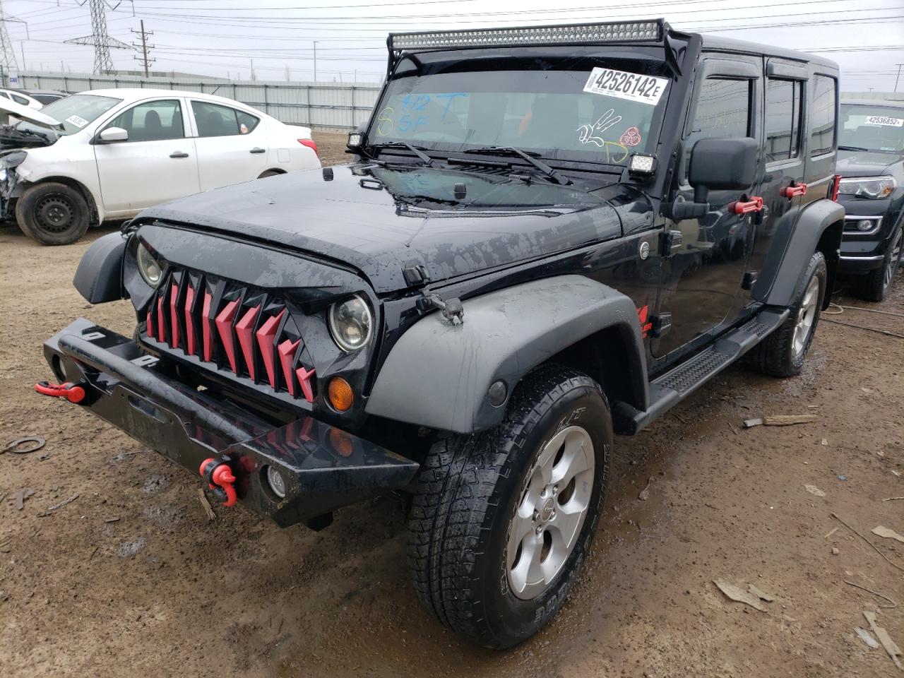 Photo 2 from auction – 2008 JEEP WRANGLER U with VIN 1J4GA39118L616240