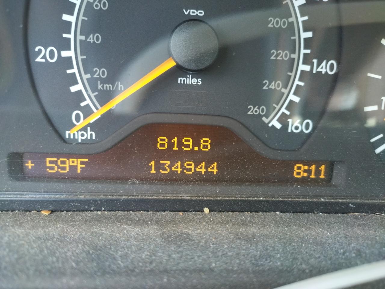 Photo 8 from auction – 1998 MERCEDES-BENZ E 320 4MAT with VIN WDBJH82F5WX010924