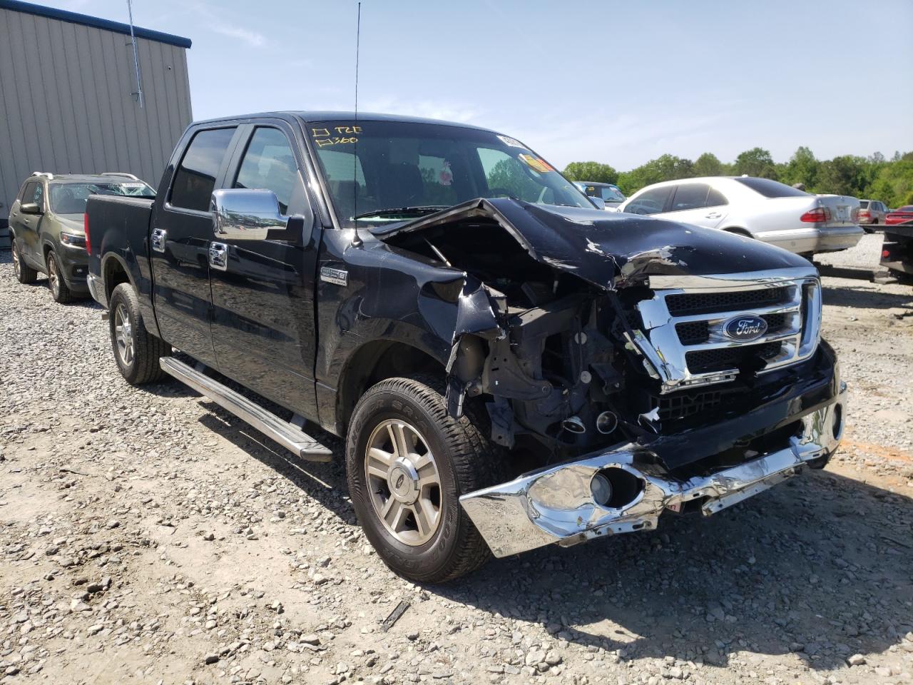 FORD F150 SUPER 2008 with VIN 1FTRW12W78FA89023 - Photo from auction