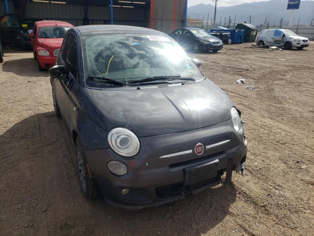 Photo 9 from auction – 2015 FIAT 500 SPORT with VIN 3C3CFFBR5FT662814