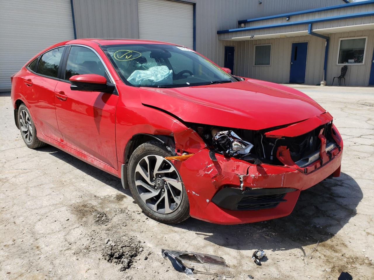 HONDA CIVIC EX 2017 with VIN 2HGFC2F77HH530069 - Photo from auction