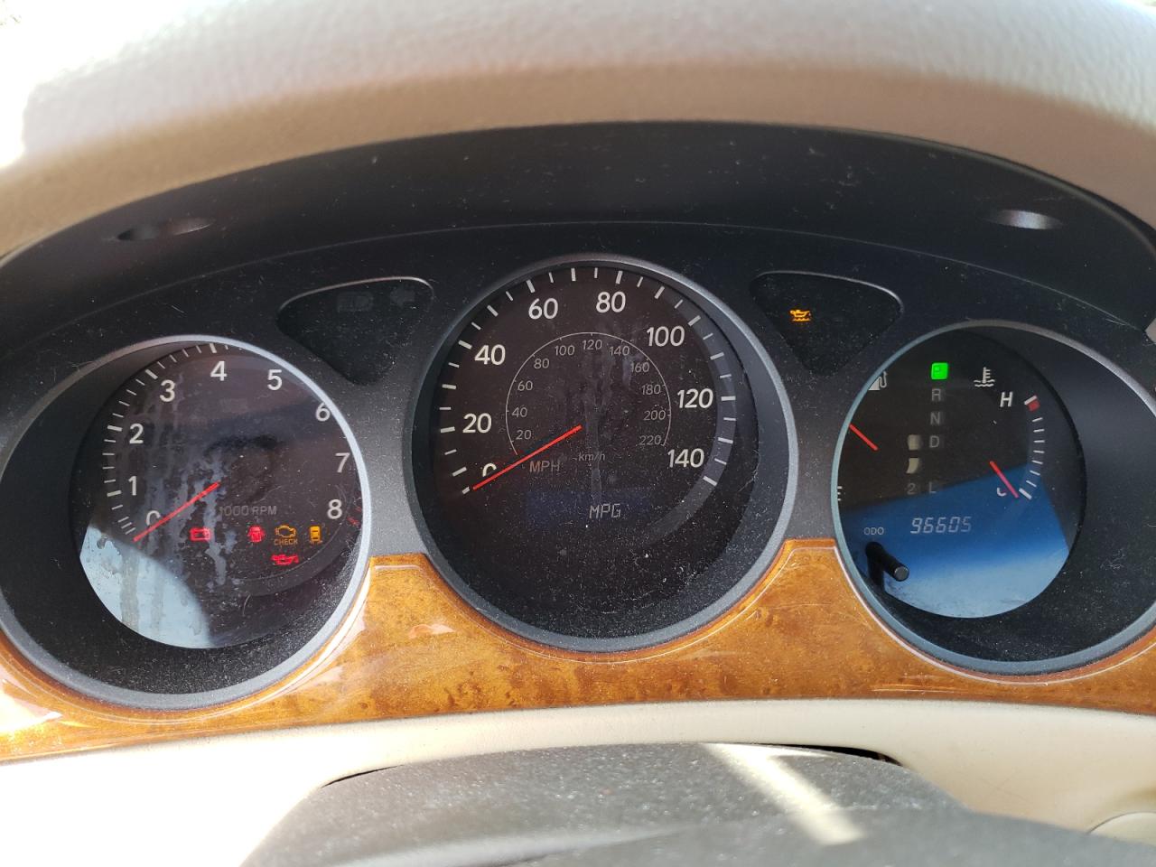 Photo 8 from auction – 2005 LEXUS ES 330 with VIN JTHBA30G455122079