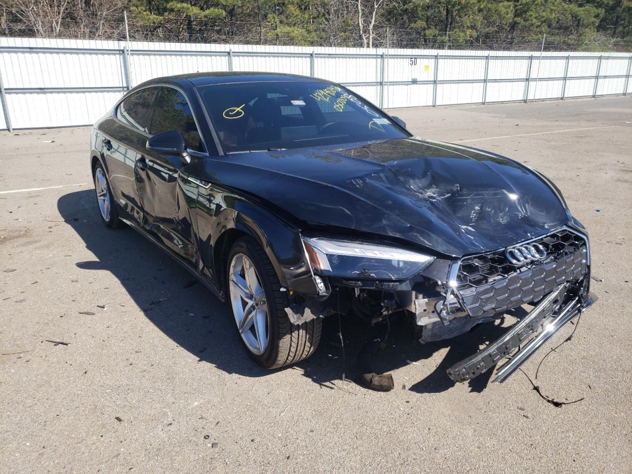 AUDI A5 PREMIUM 2021 with VIN WAUFACF51MA050804 - Photo from auction