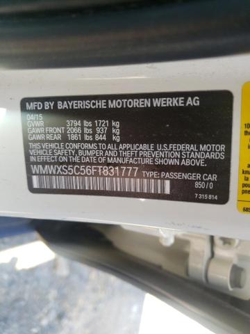 Photo 10 from auction – 2015 MINI COOPER with VIN WMWXS5C56FT831777