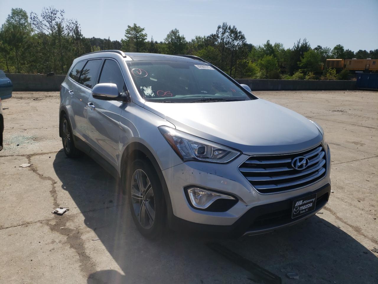 HYUNDAI SANTA FE S 2016 with VIN KM8SR4HF0GU141244 - Photo from auction