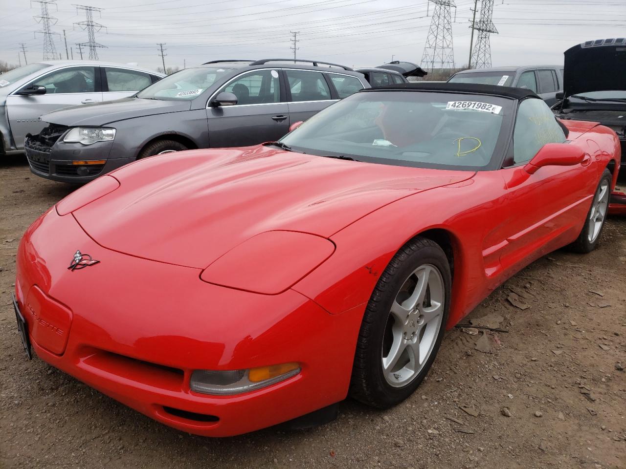 Photo 2 from auction – 2004 CHEVROLET CORVETTE with VIN 1G1YY32G045104769