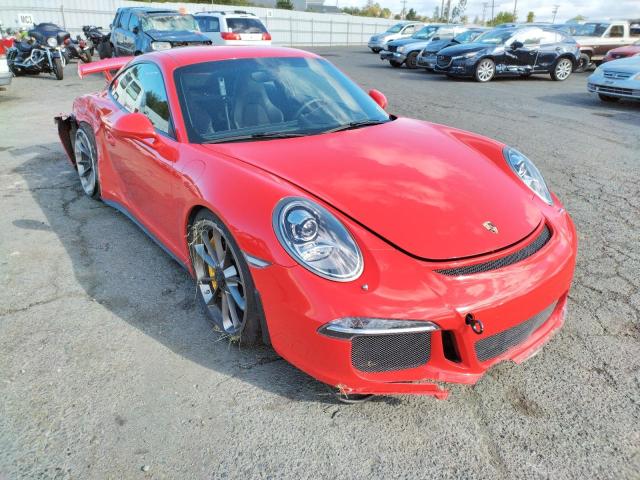PORSCHE 911 GT3 2014 with VIN WP0AC2A9XES183083 - Photo from auction