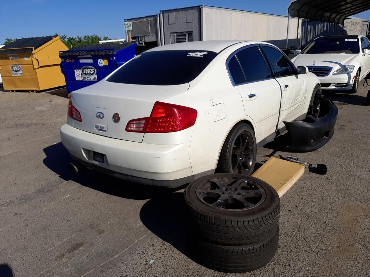 Photo 4 from auction – 2003 INFINITI G35 with VIN JNKCV51E13M007802