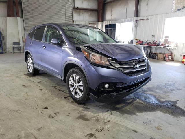HONDA CR-V EX 2014 with VIN 2HKRM4H55EH637818 - Photo from auction
