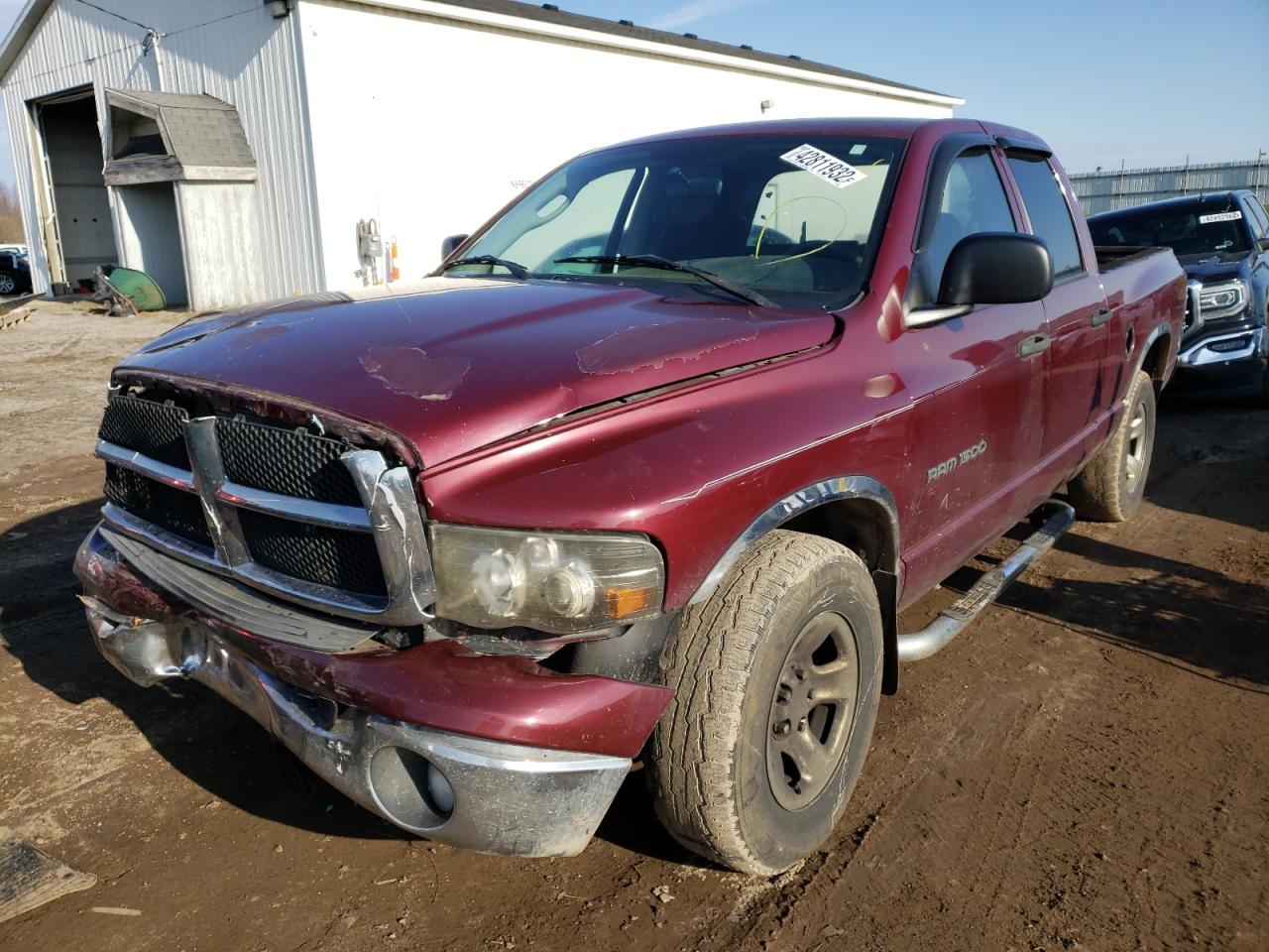 Photo 2 from auction – 2003 DODGE RAM 1500 S with VIN 1D7HA18N53S329412