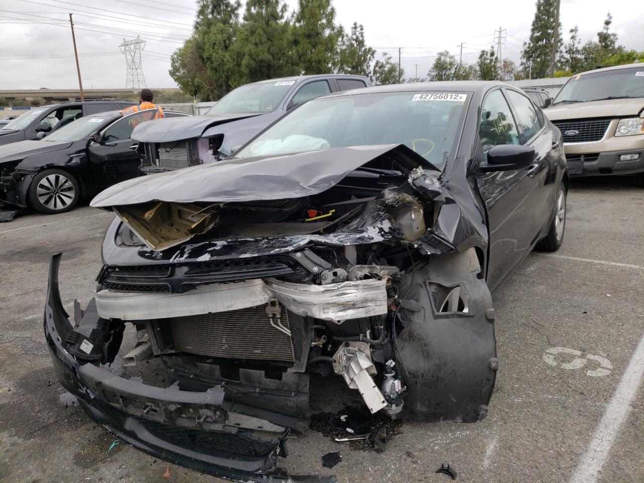 Photo 2 from auction – 2015 DODGE DART SXT with VIN 1C3CDFBB7FD266141