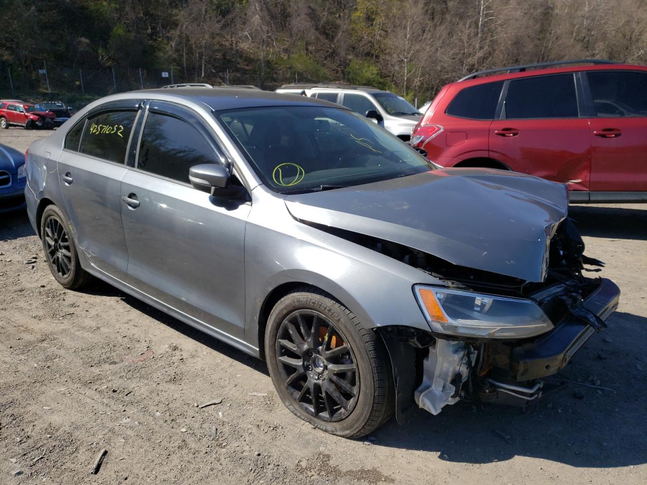 VOLKSWAGEN JETTA 2012 with VIN 3VWBP7AJXCM112243 - Photo from auction