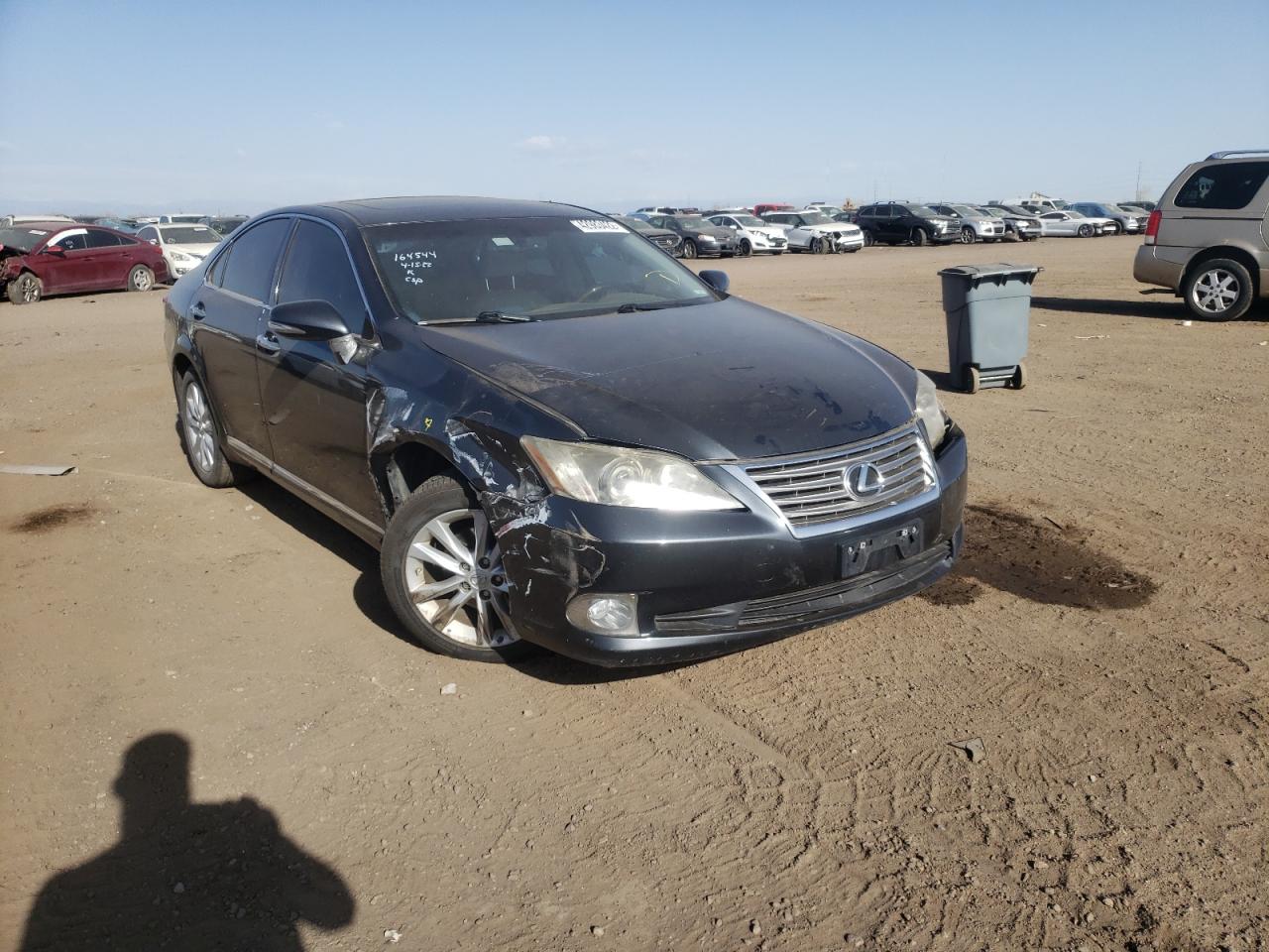 LEXUS ES 350 2010 with VIN JTHBK1EG4A2344322 - Photo from auction