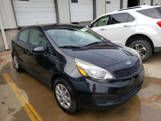 KIA RIO LX 2015 with VIN KNADM4A37F6527686 - Photo from auction