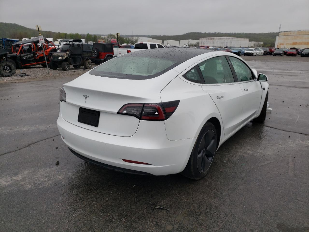Photo 4 from auction – 2020 TESLA MODEL 3 with VIN 5YJ3E1EA0LF634713