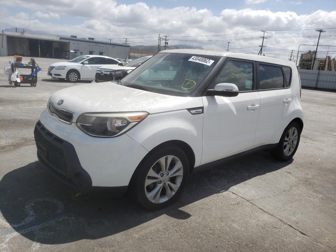 Photo 2 from auction – 2014 KIA SOUL + with VIN KNDJP3A56E7032705