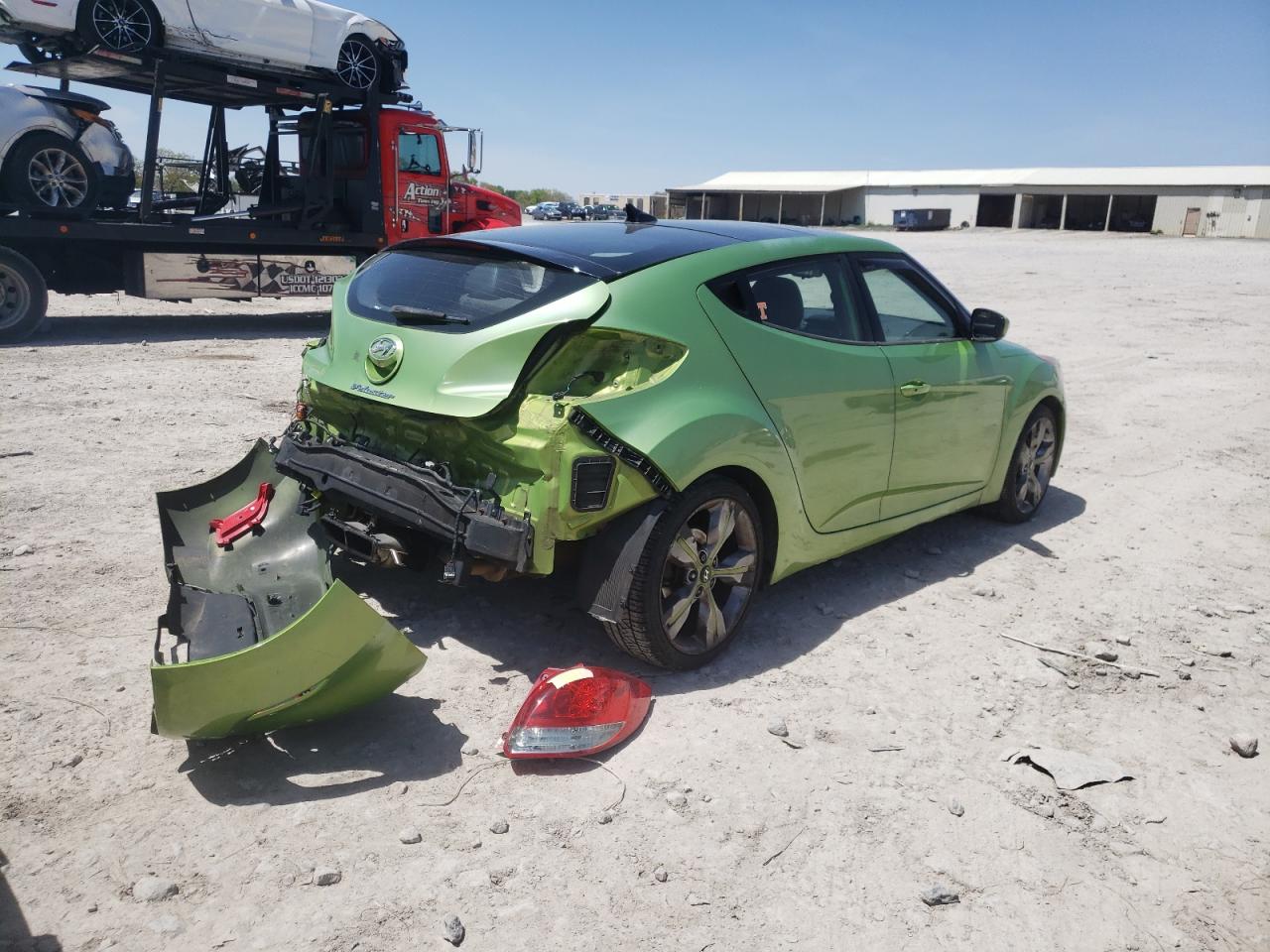Photo 4 from auction – 2012 HYUNDAI VELOSTER with VIN KMHTC6AD9CU026873