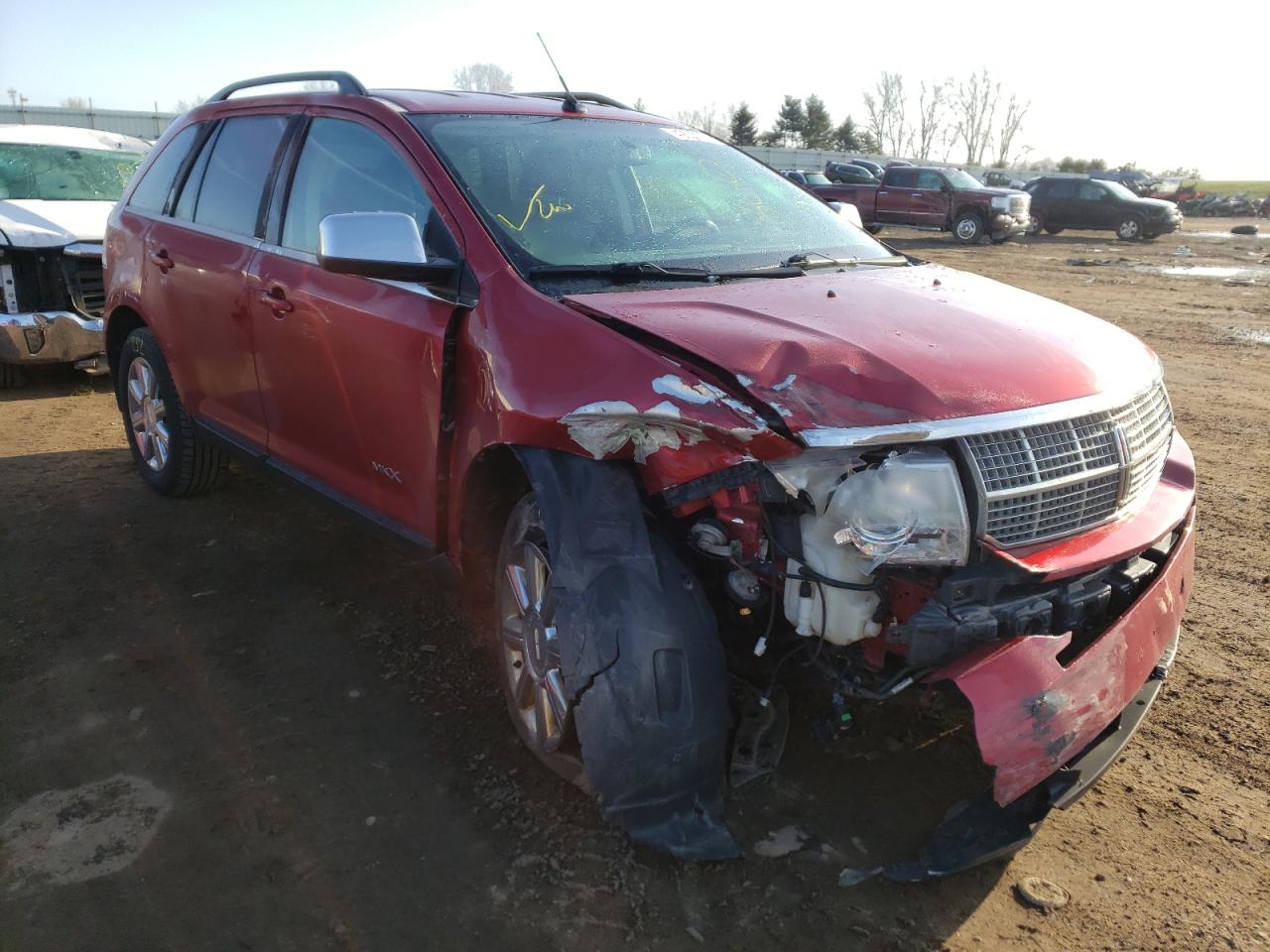 LINCOLN MKX 2007 with VIN 2LMDU88C47BJ07953 - Photo from auction