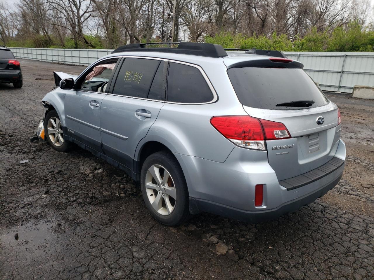 Photo 3 from auction – 2013 SUBARU OUTBACK 2. with VIN 4S4BRCLC7D3275788